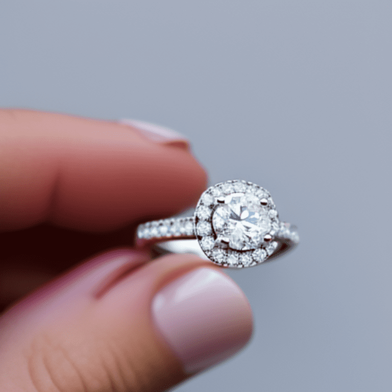 Example of an engagement ring